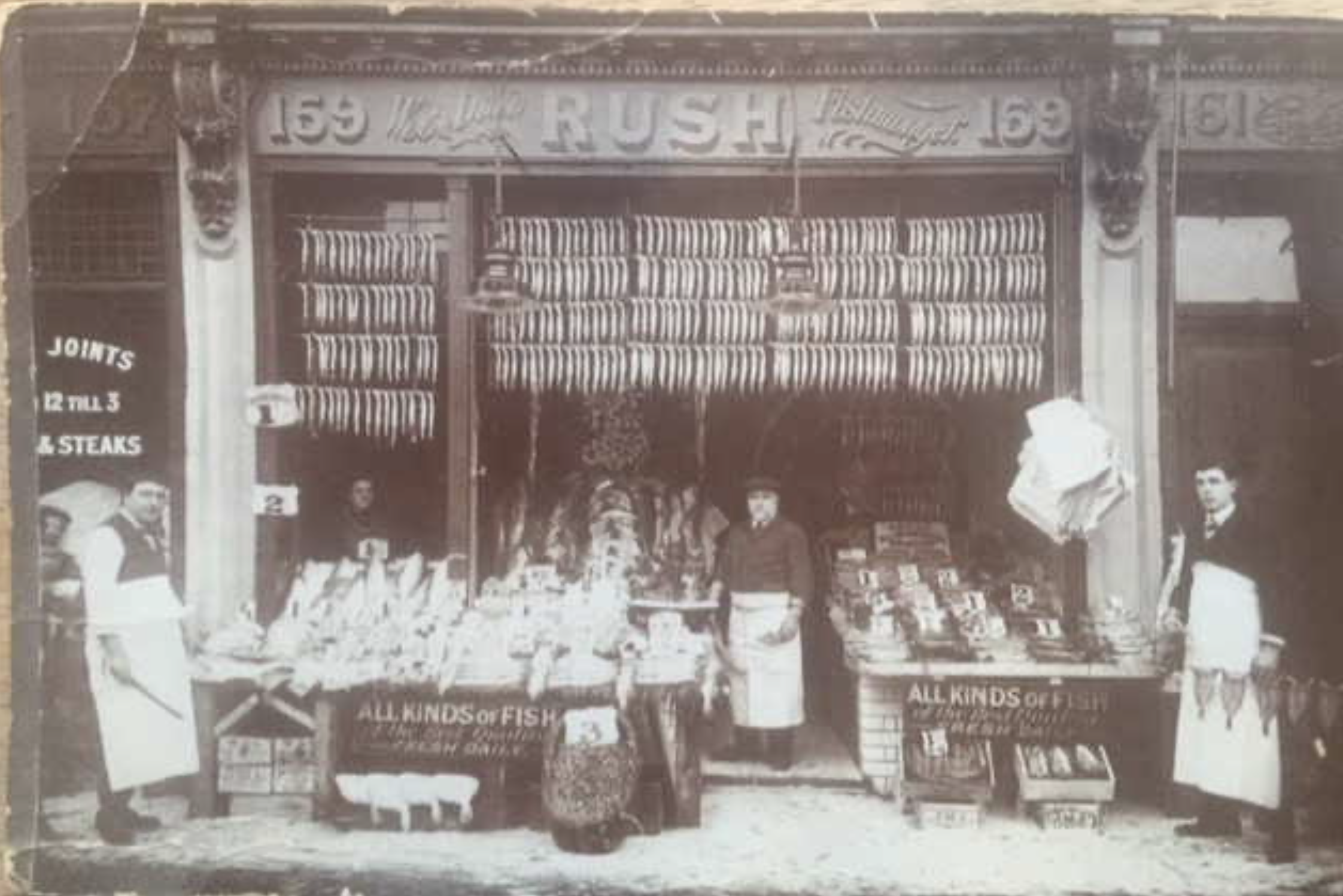 RUSH fish shop, 159 Battersea Park Road